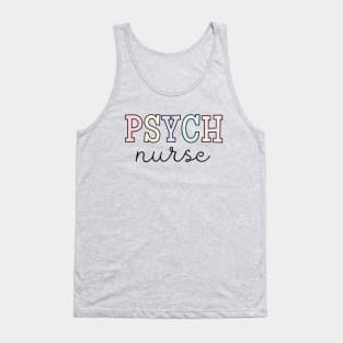 Psych Nurse, Psychiatric Nurse Gift, Nursing Tank Top